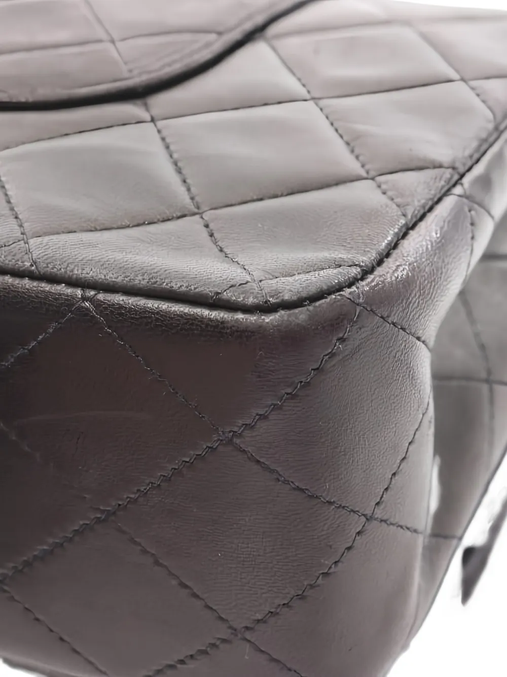 Pre-owned Chanel Double Flap Shoulder Bag In Black