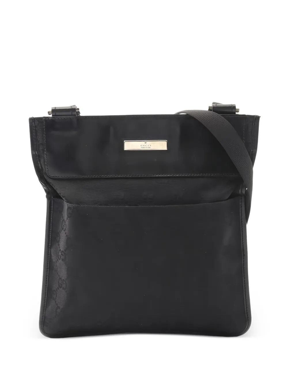 Gucci Pre-Owned モノグラムキャンバス ショルダーバッグ - ブラック Gucci Pre-Owned モノグラムキャンバス ショルダーバッグ - ブラック