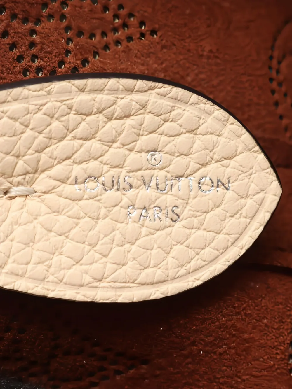 Pre-owned Louis Vuitton 2021 Blossom Pm Mahina Handbag In Neutral