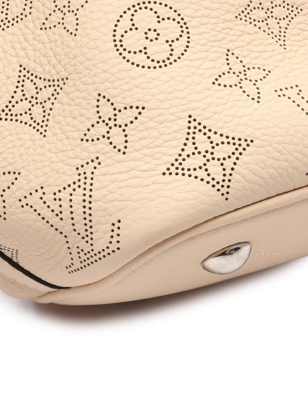 Pre-owned Louis Vuitton 2021 Blossom Pm Mahina Handbag In Neutral
