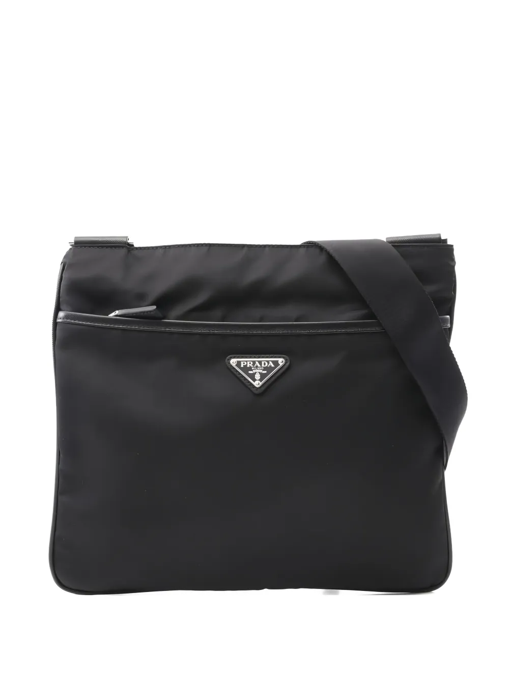 Prada Pre-Owned Borsa a spalla con logo - Nero