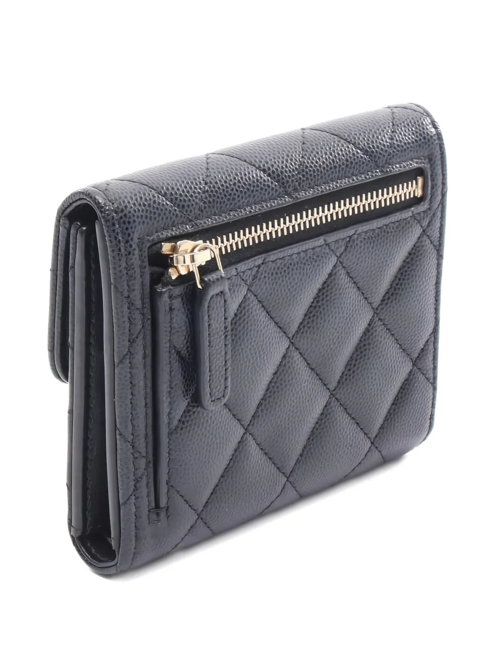 CHANEL Pre-Owned محفظة ثلاثية الطي بمظهر مبطن | كلاسيكيات | Image 2