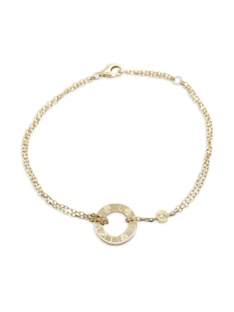 Cartier 18K yellow gold Love Circle diamond bracelet