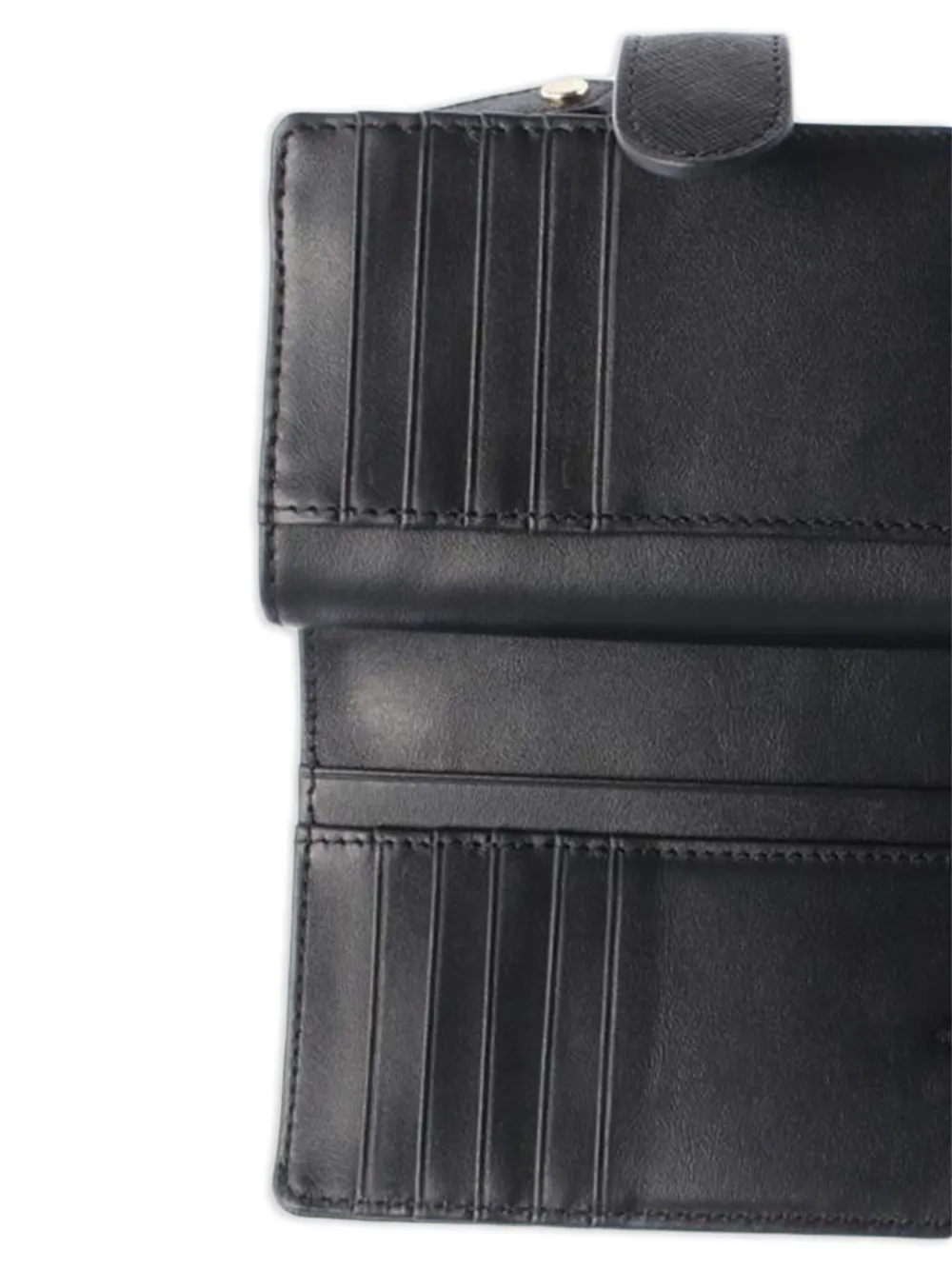 Pre-owned Vivienne Westwood 2020 Orb Bi-fold Wallet In Black