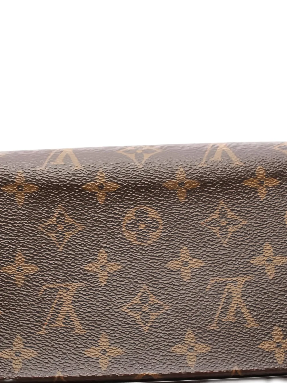 Pre-owned Louis Vuitton 2021 Felicie Monogram Shoulder Bag In Brown