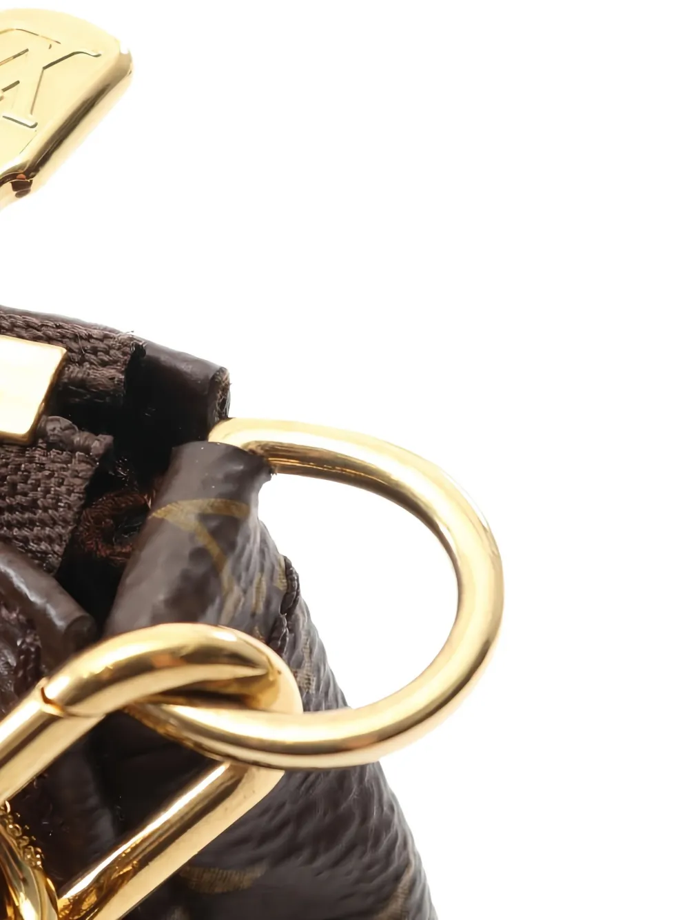 Pre-owned Louis Vuitton Pochette Accessoires Shoulder Bag In Brown
