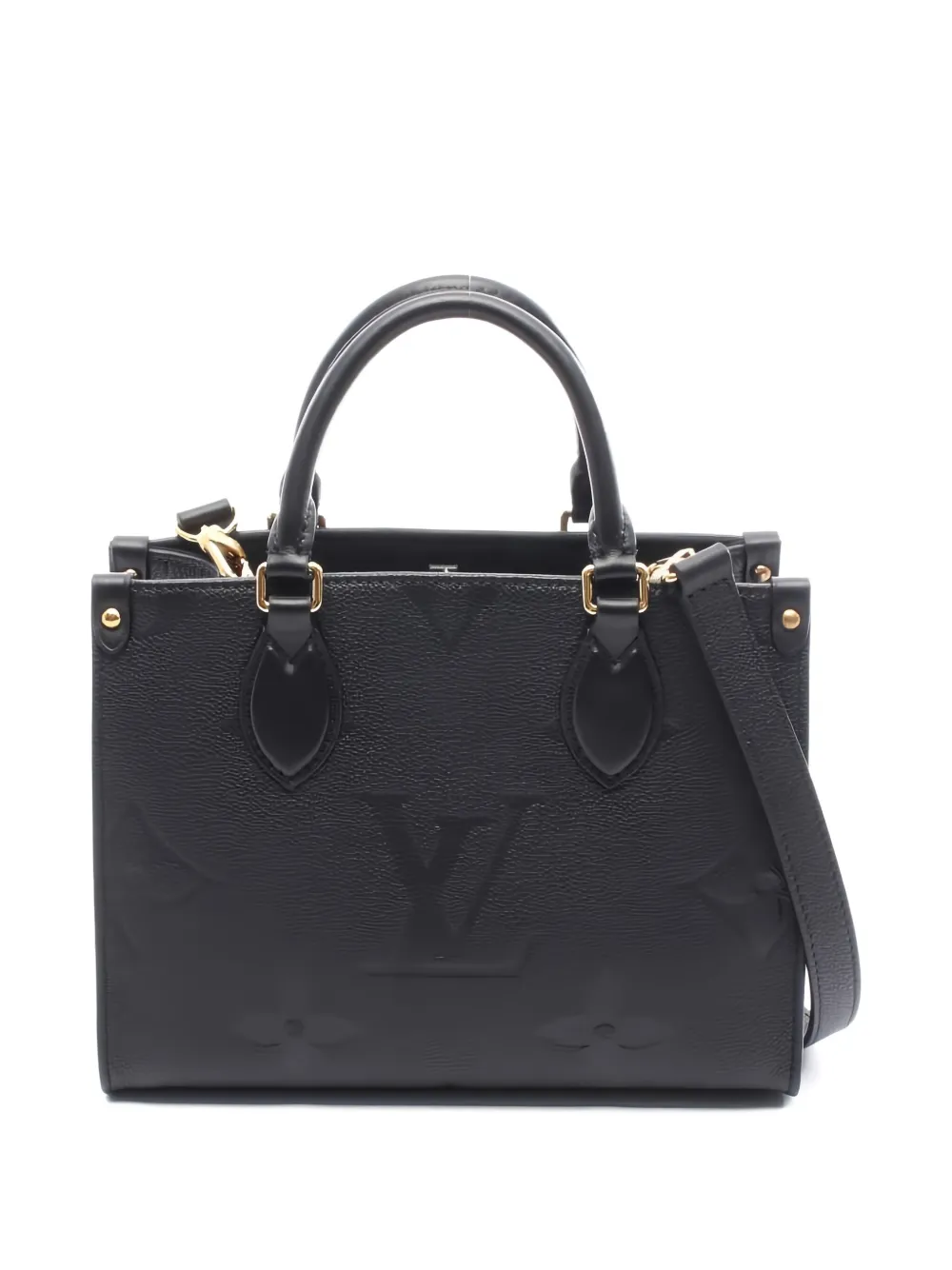 Louis Vuitton Pre-Owned On-the-Go PM ハンドバッグ - ブラック Louis Vuitton Pre-Owned On-the-Go PM ハンドバッグ - ブラック