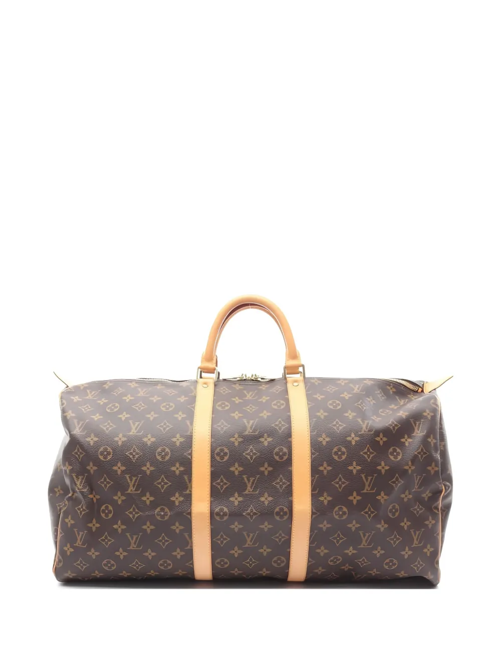 Louis Vuitton Pre-Owned  Keepall 55 monogram Boston bag | Brown | Image 1