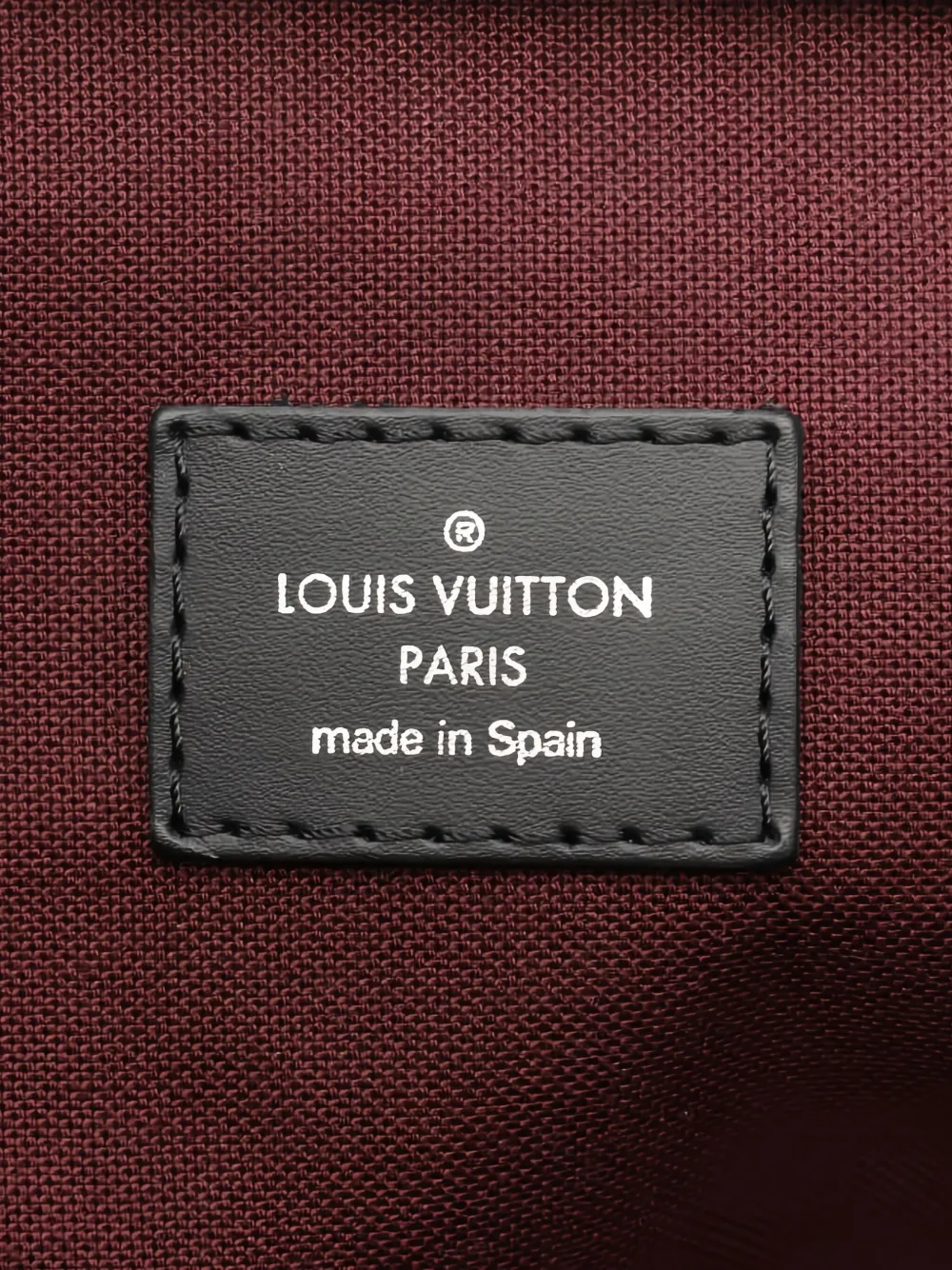 Pre-owned Louis Vuitton Porte Documents Voyage Pm Briefcase In Brown