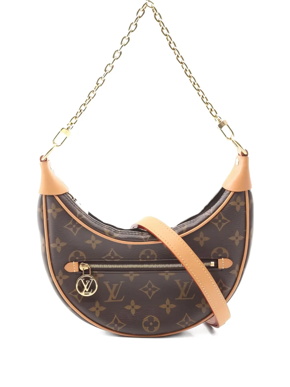 Louis Vuitton Pre-Owned Borsa a spalla Loop anni 2021 - Marrone