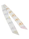 Hermès Pre-Owned 2010s Parade Twilly scarf - Grey