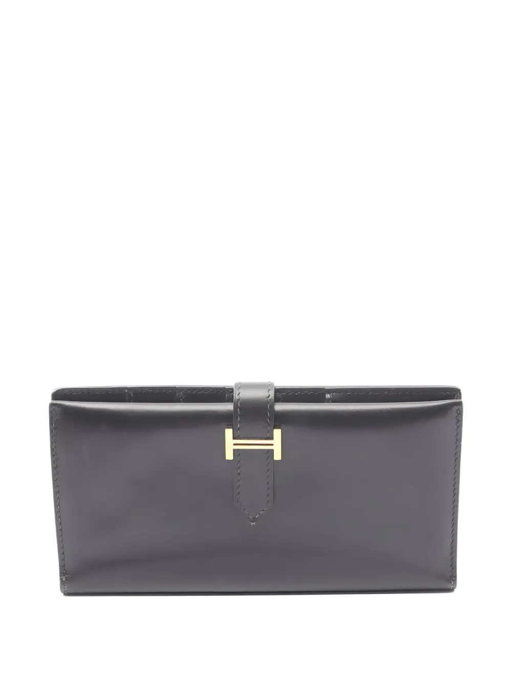 Hermès Pre-Owned 2002 Bear Souffle wallet | Black | Image 1