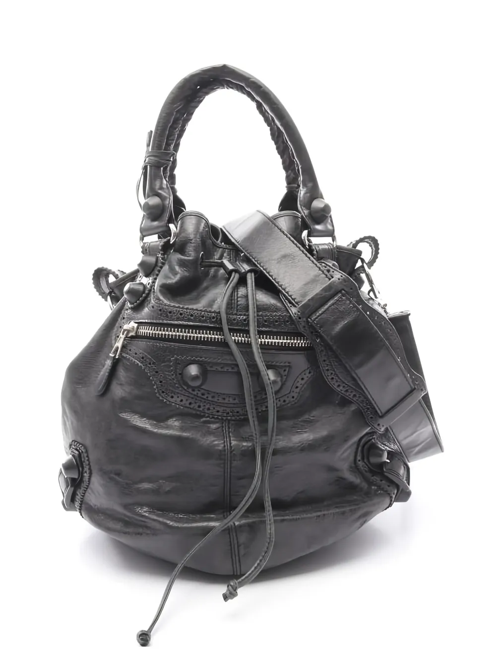 Balenciaga Pre-Owned leather tote bag | Black | Image 1