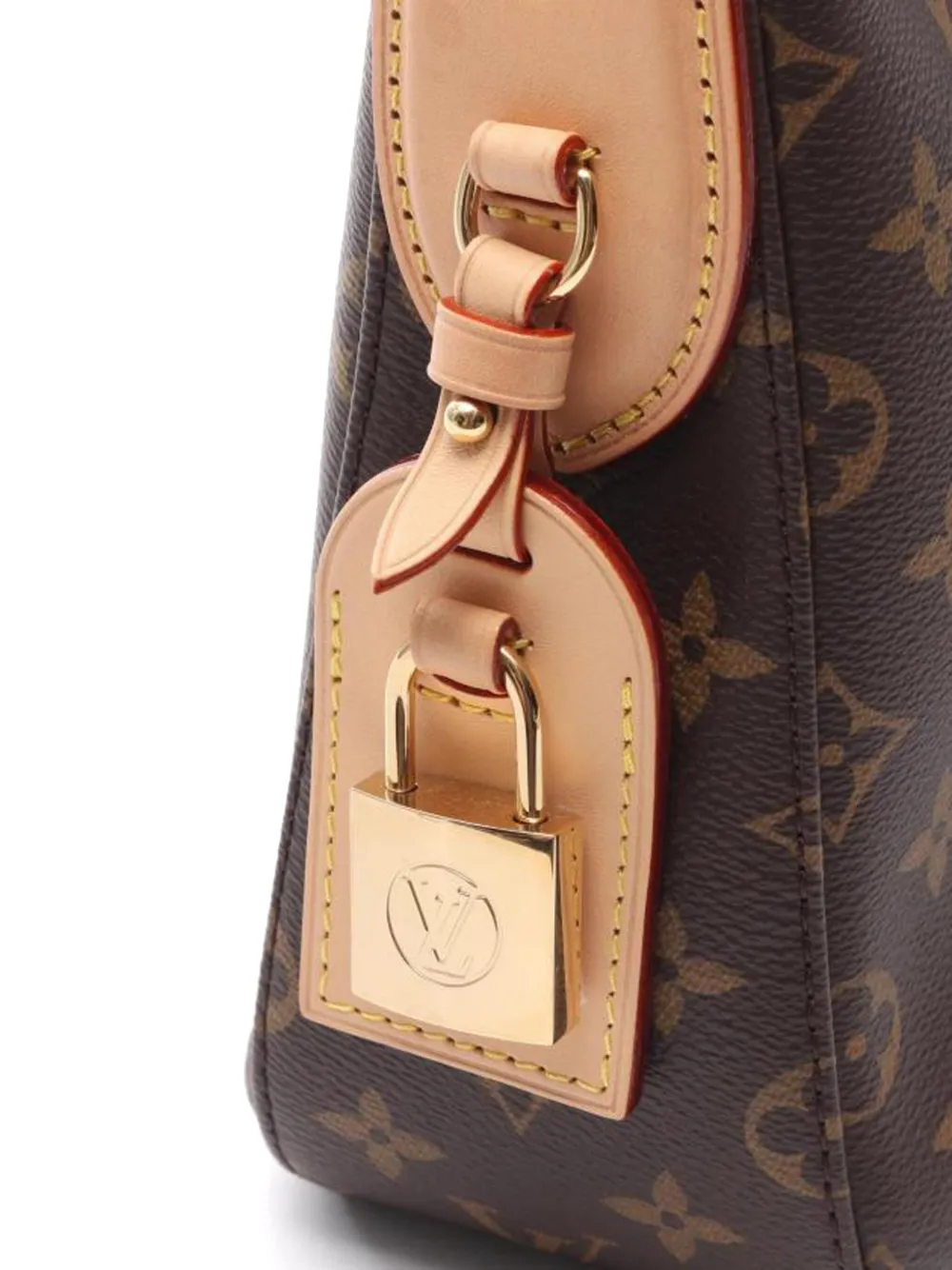 Pre-owned Louis Vuitton Slouchy Pm Monogram Shoulder Bag In Brown
