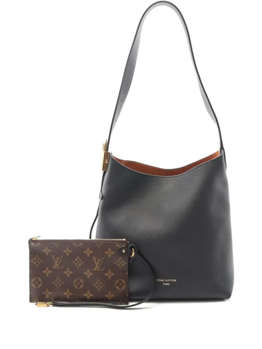 Louis Vuitton Pre-Owned 2021 ローキーホーボー PM ショルダーバッグ - ブラック Louis Vuitton Pre-Owned 2021 ローキーホーボー PM ショルダーバッグ - ブラック