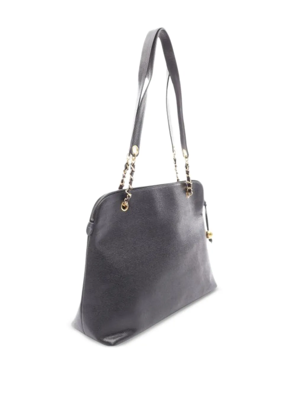 CHANEL Pre-Owned Big Coco Mark caviar-leather chain shoulder bag | Pre-Owned | Image 2