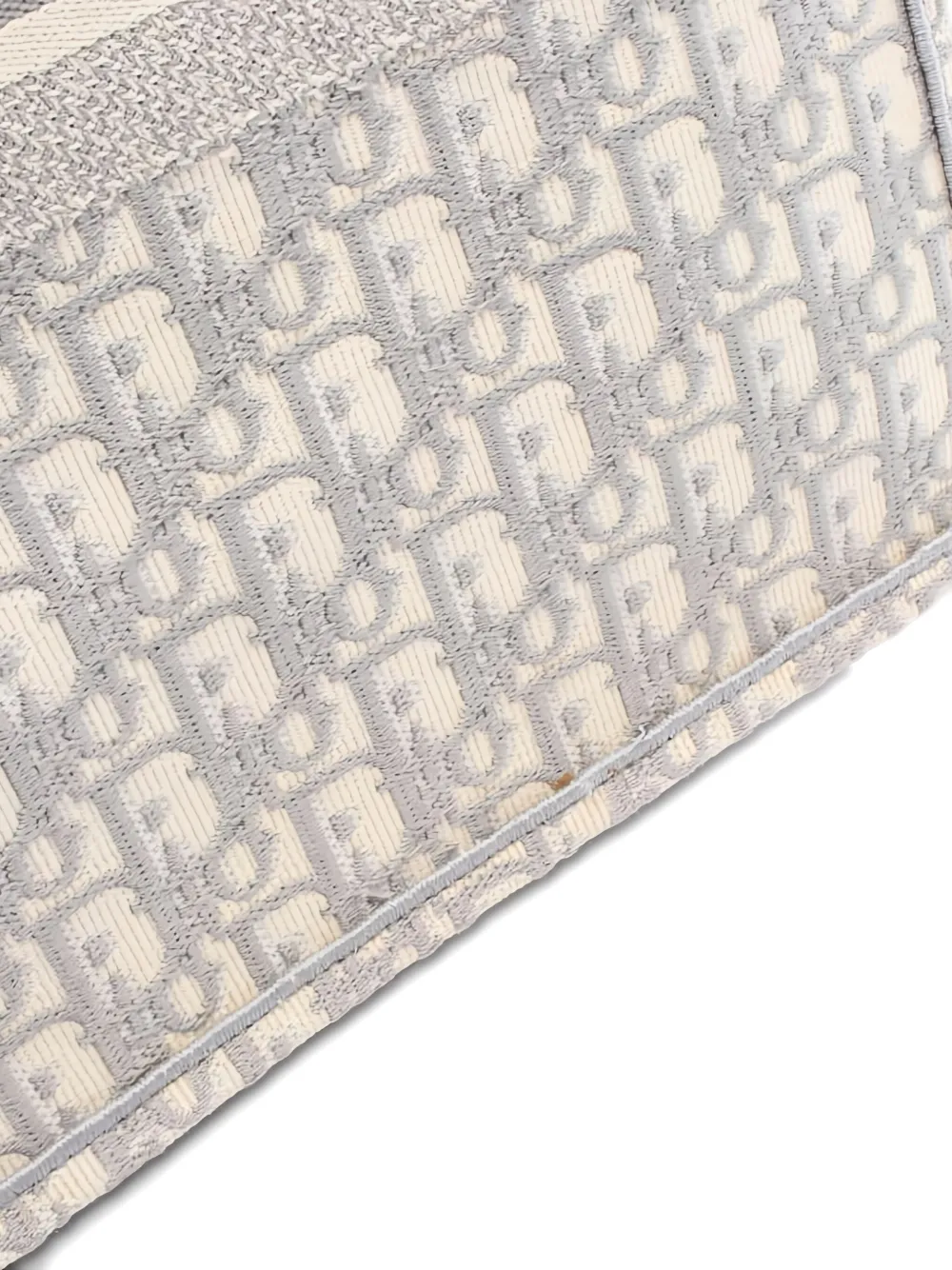 Pre-owned Dior Book Tote Bag In White