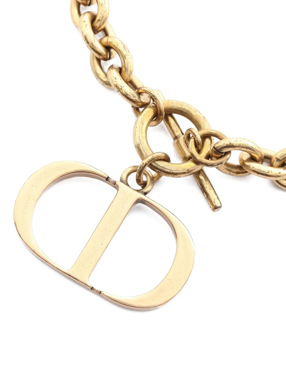 Pre-owned Dior 30 Montaigne Bracelet In Gold