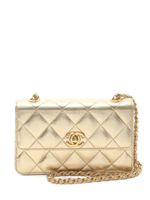 CHANEL Pre-Owned mini Matelasse shoulder bag