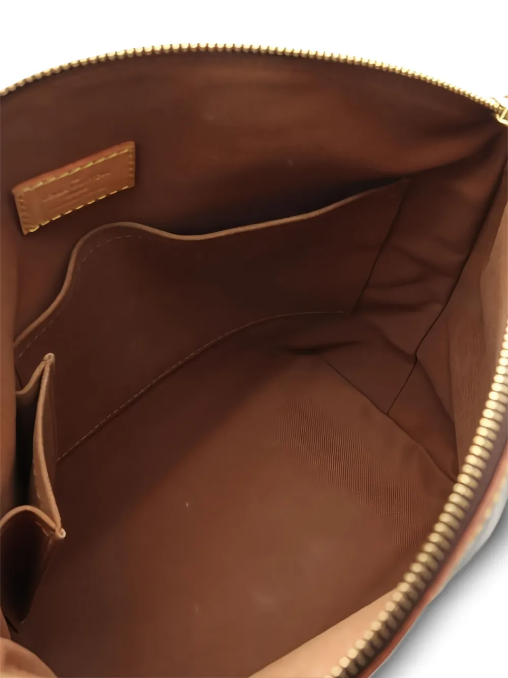 Pre-owned Louis Vuitton Lockit Monogram Handbag In Brown