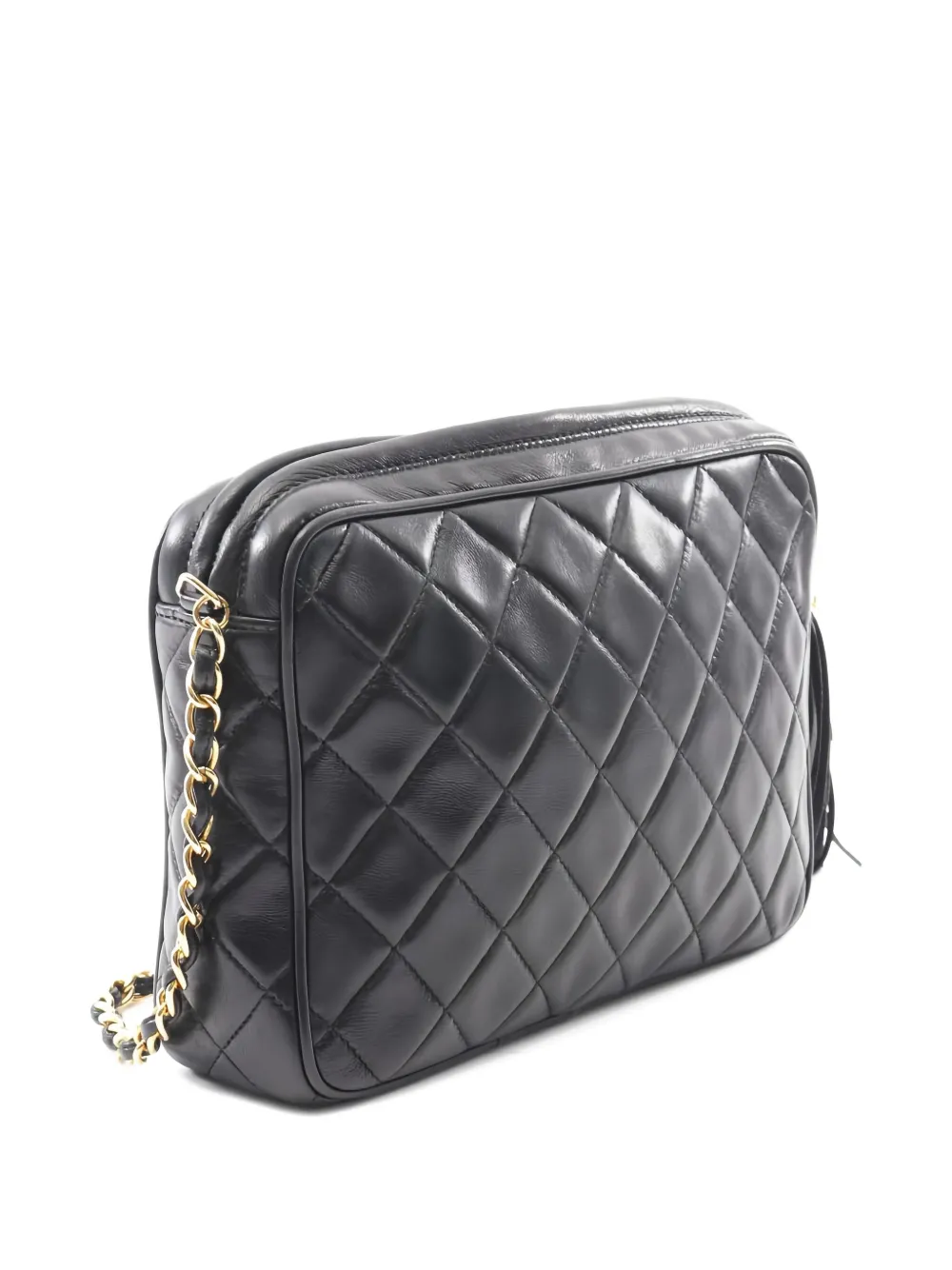 CHANEL Pre-Owned matelassé leather chain bag | Pre-Owned | Image 2