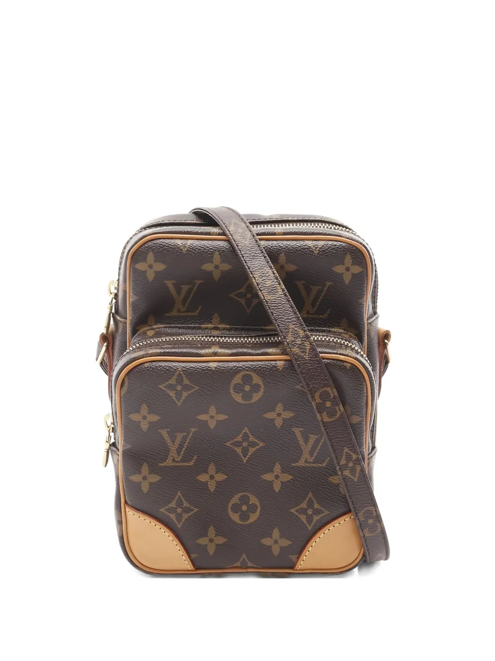 Louis Vuitton Pre-Owned Borsa a tracolla Amazon con monogramma 2009 - Marrone