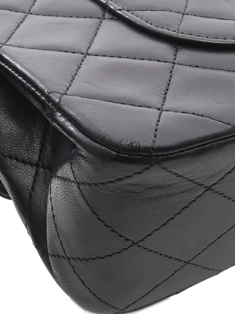 Pre-owned Chanel Classic Flap Shoulder Bag In Black