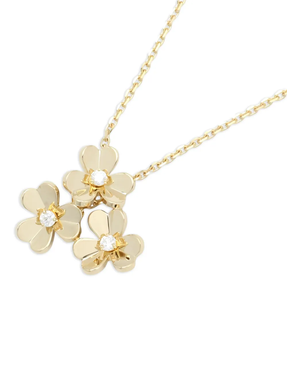 Van Cleef & Arpels Pre-Owned collar Frivole 3 en oro amarillo de 18kt 2010 | Estilos de archivo | Image 2