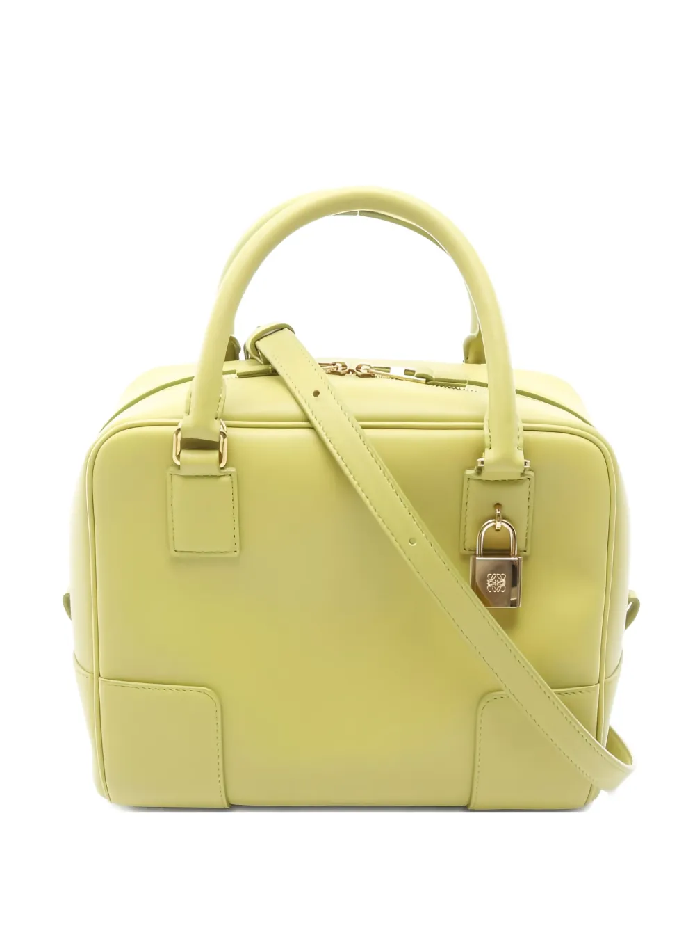 Loewe Pre-Owned Amazona ハンドバッグ - グリーン Loewe Pre-Owned Amazona ハンドバッグ - グリーン