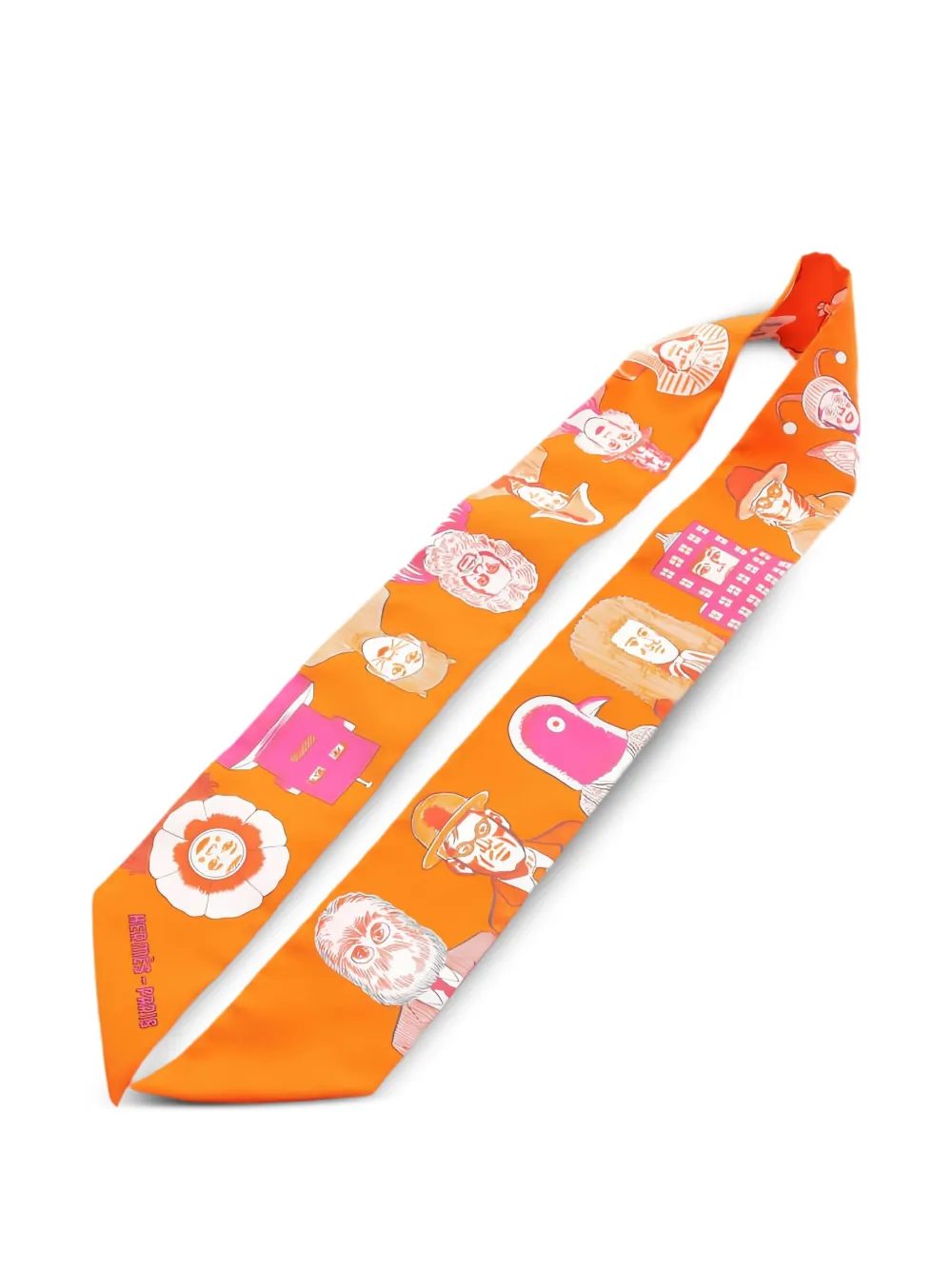 Hermès Pre-Owned 2020 Dress Code twilly scarf | Image 2