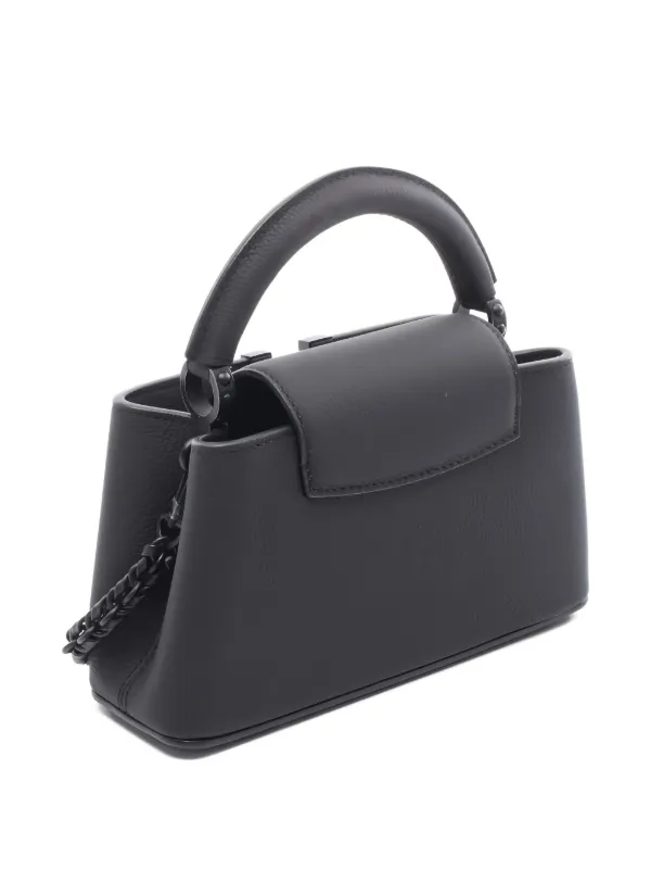 Louis Vuitton Pre-Owned Capucines East-West Mini Handbag Black