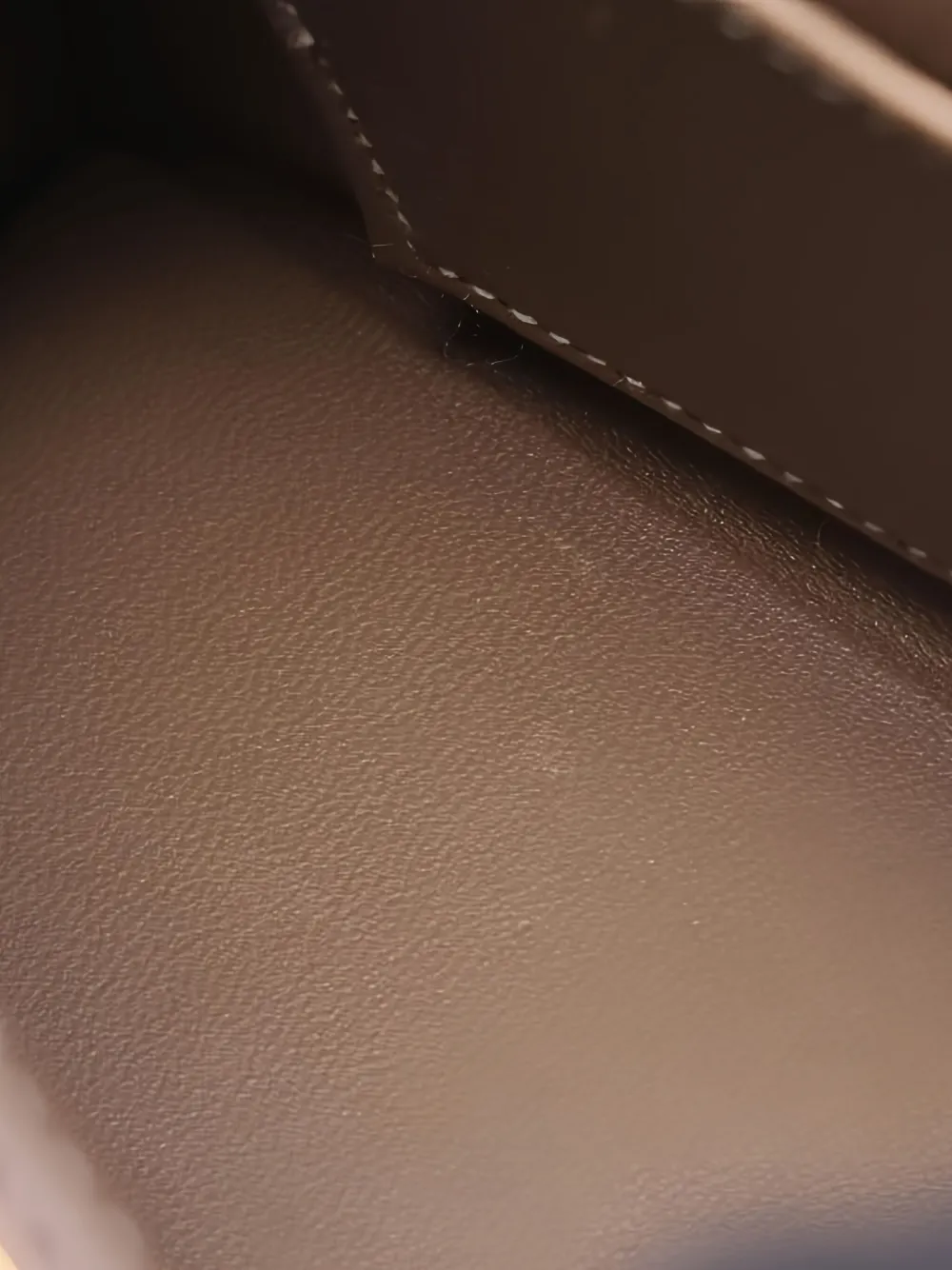 Pre-owned Hermes Mini Kelly Two-way Handbag In Brown