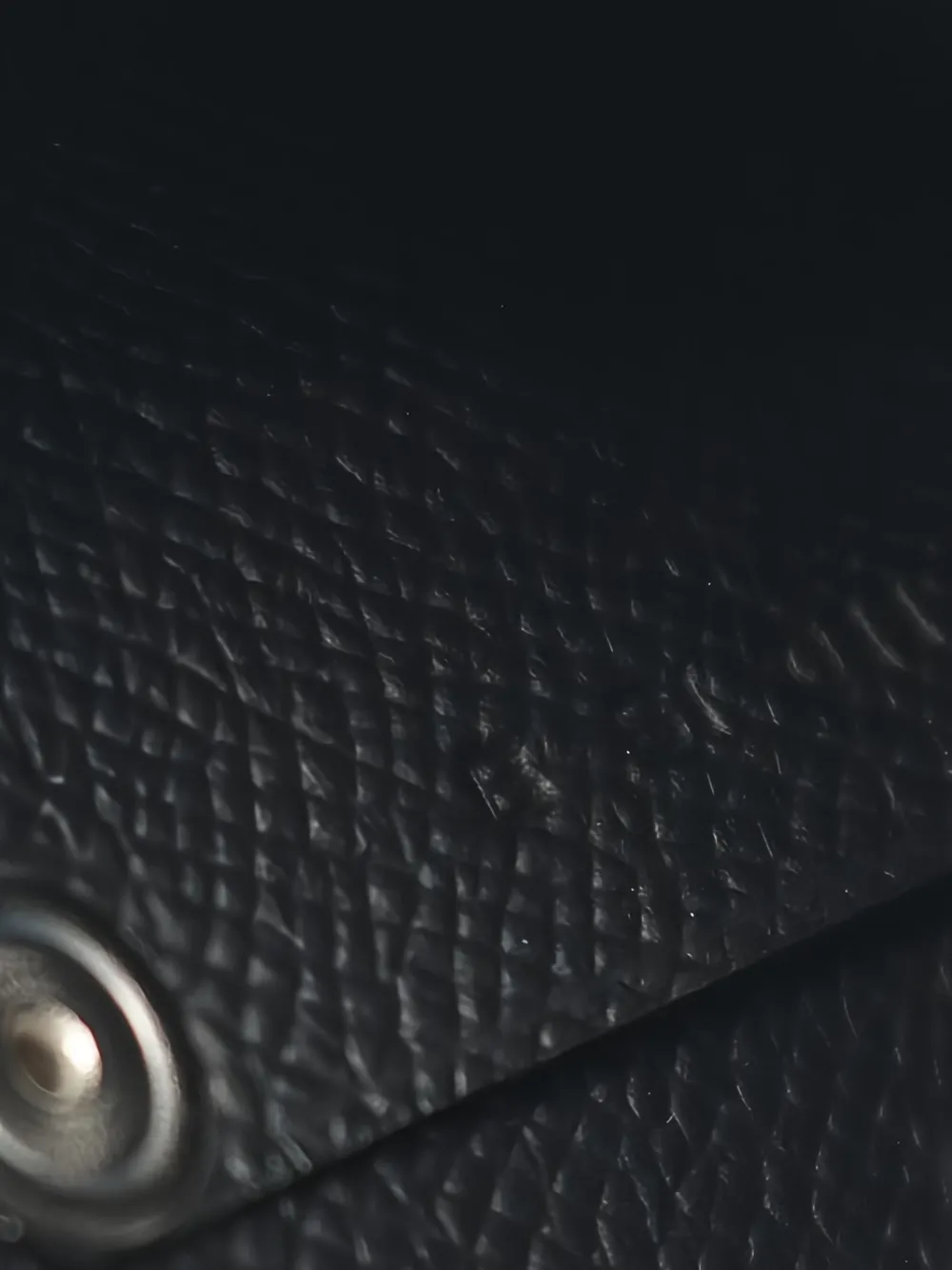 Pre-owned Hermes 2023 Calvi Wallet In Black