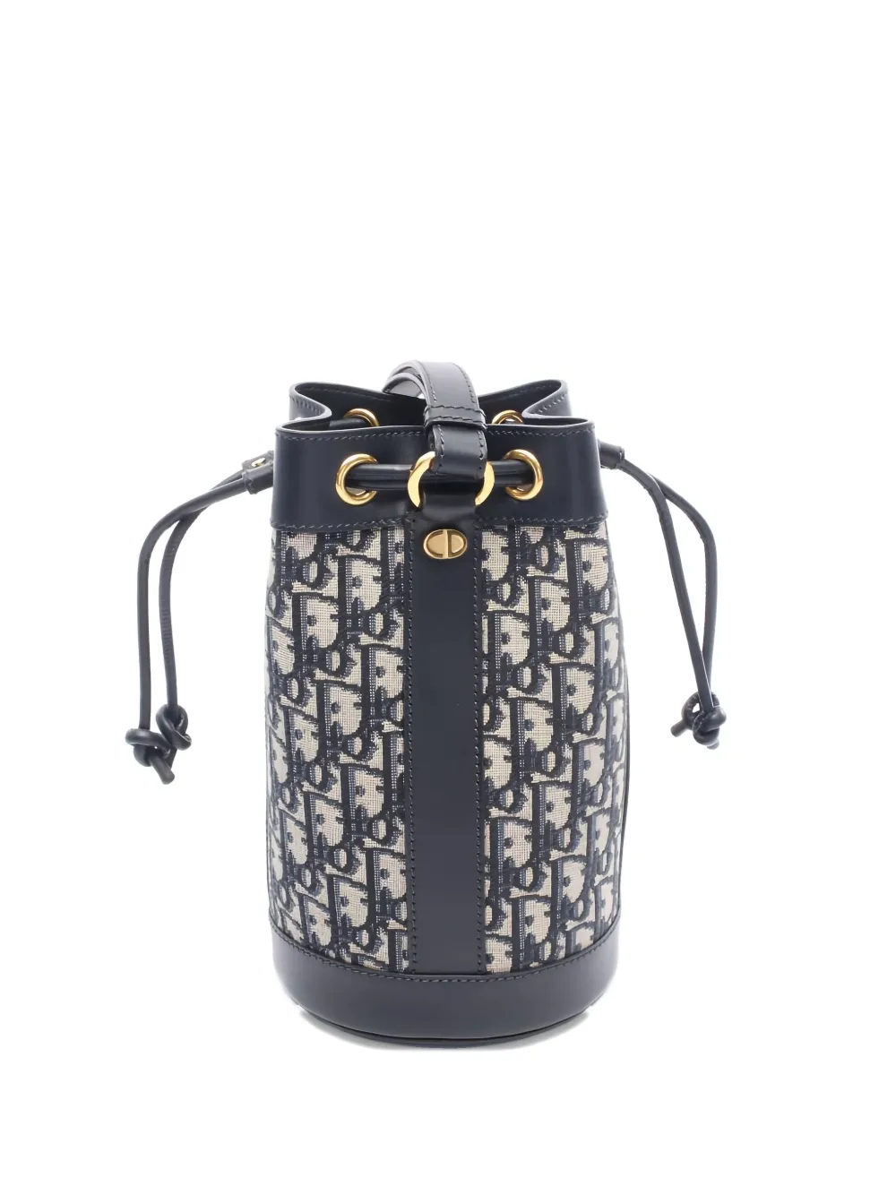 Christian Dior Pre-Owned オブリーク バケットバッグ - ブルー Christian Dior Pre-Owned オブリーク バケットバッグ - ブルー