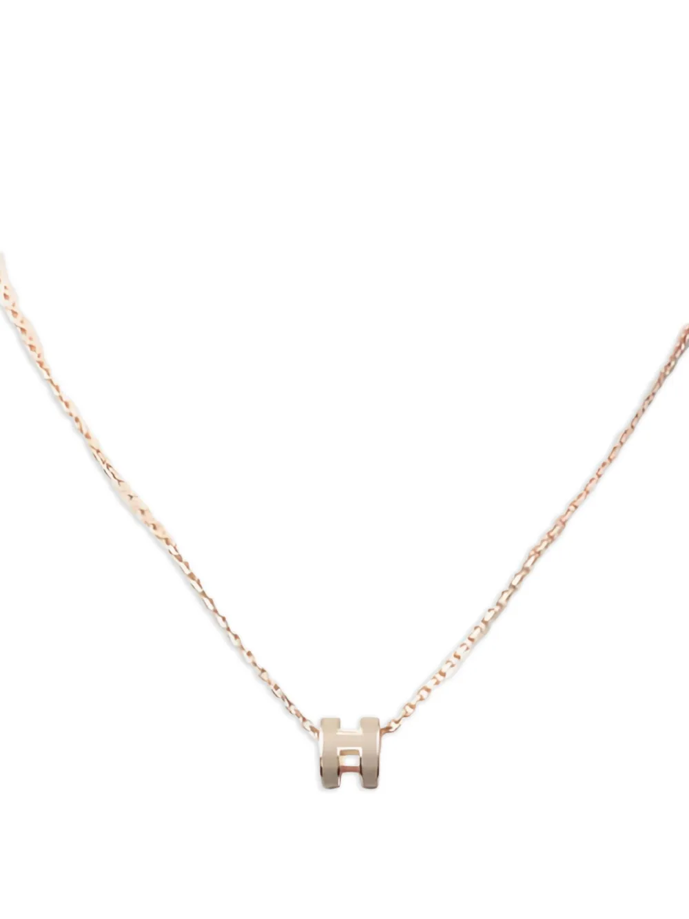 Hermès Pre-Owned Mini Pop H necklace | Gold | Image 1