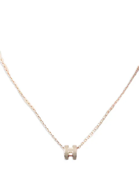 Hermès Pre-Owned قلادة 'ميني بوب H' 