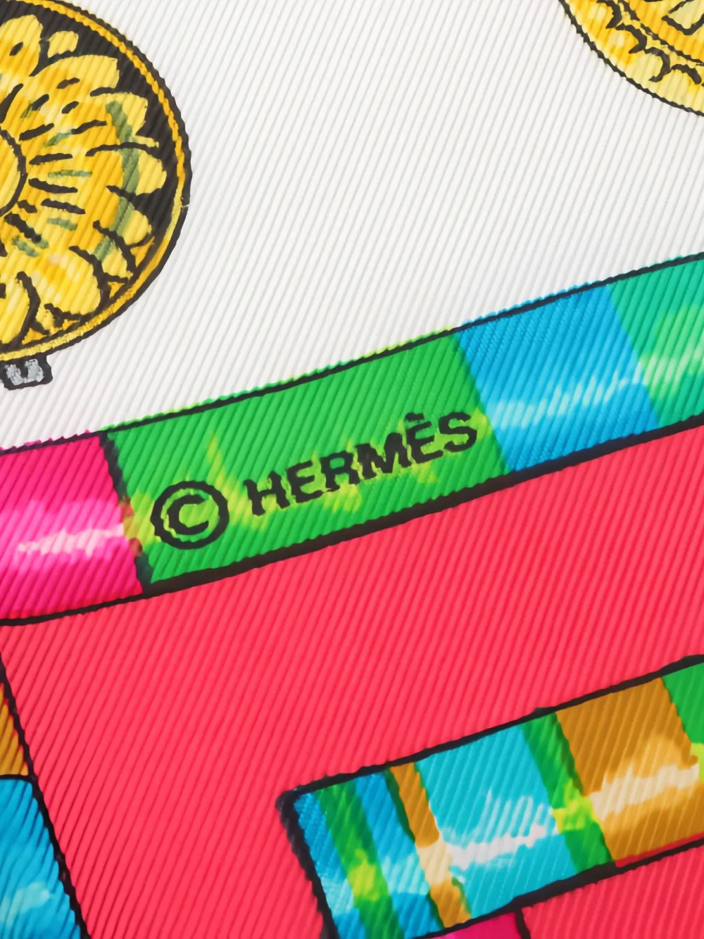 Hermès Pre-Owned 1990 Petite Main 90 scarf | Image 2