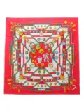 Hermès Pre-Owned 1990 Petite Main 90 scarf - Red