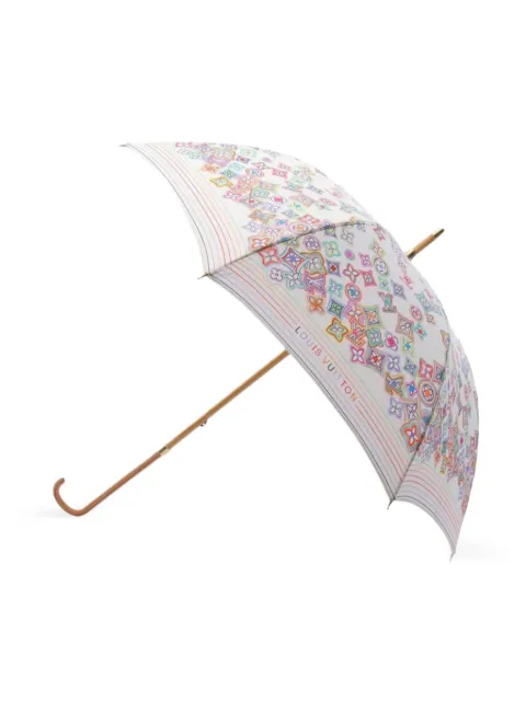 Louis Vuitton Pre-Owned Monogram-print leather umbrella