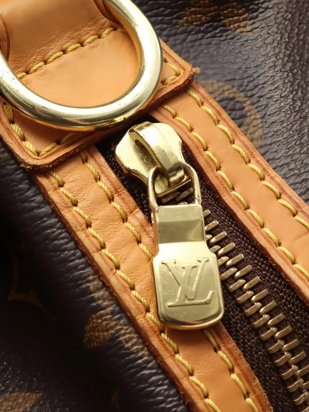 Pre-owned Louis Vuitton Bosphore Backpack In Brown