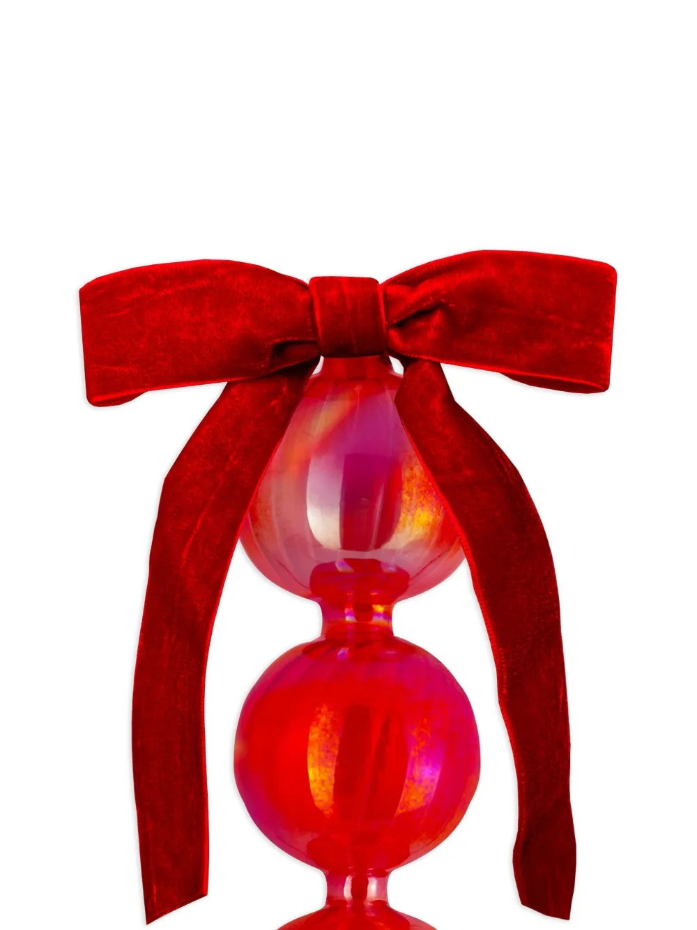 BACI MILANO glass textured-bow ornament (24cm) | Decorative Accessories | Image 2