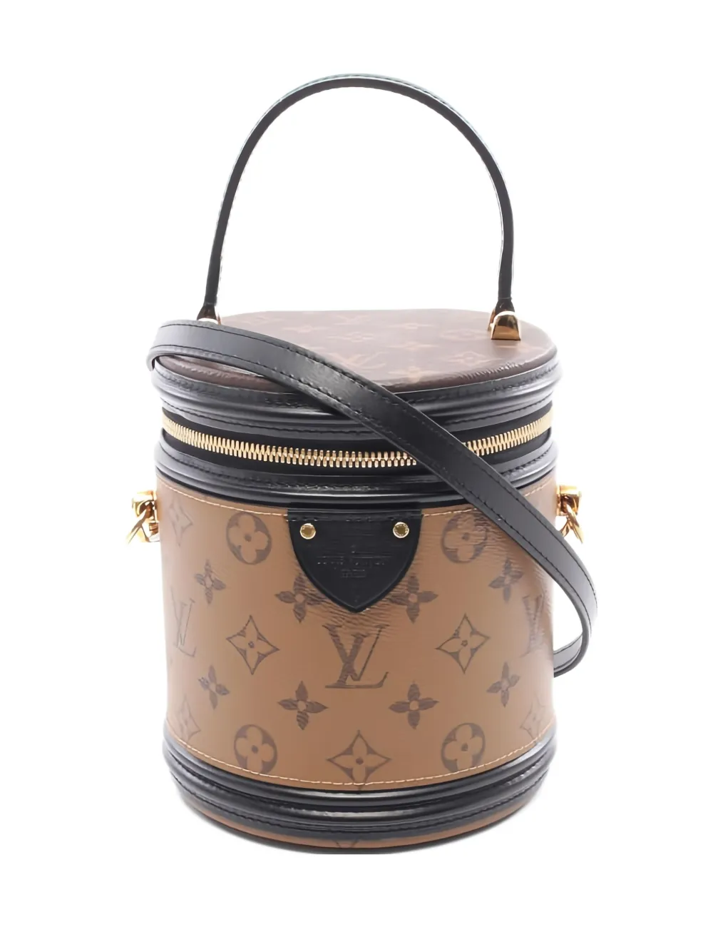 Louis Vuitton Pre-Owned Cannes モノグラム バニティバッグ - ブラウン Louis Vuitton Pre-Owned Cannes モノグラム バニティバッグ - ブラウン