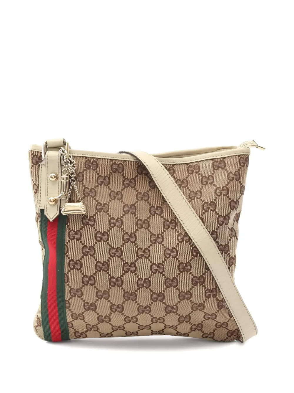 Gucci Pre-Owned GG monogram shoulder bag | Neutrals | Image 1