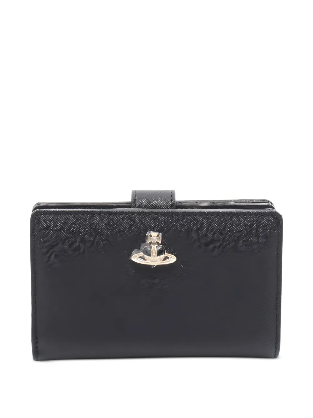 Pre-owned Vivienne Westwood 2020 Zip-up Wallet In Black