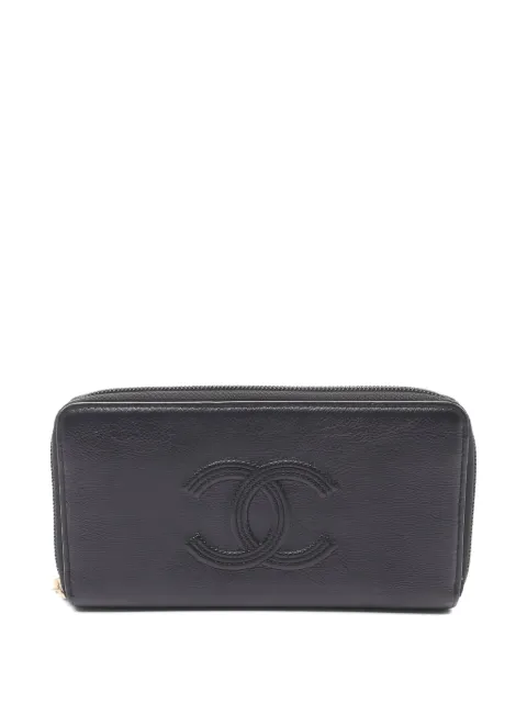 CHANEL Pre-Owned 2018-2019 Coco Mark wallet