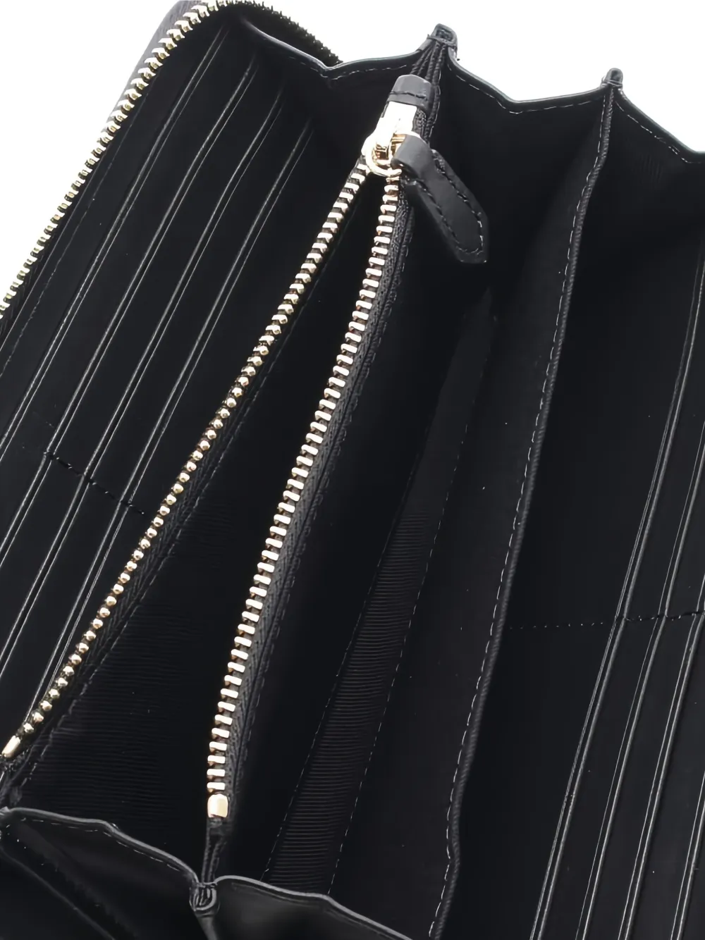 Pre-owned Vivienne Westwood 2020 Classic Zip-up Wallet In Black