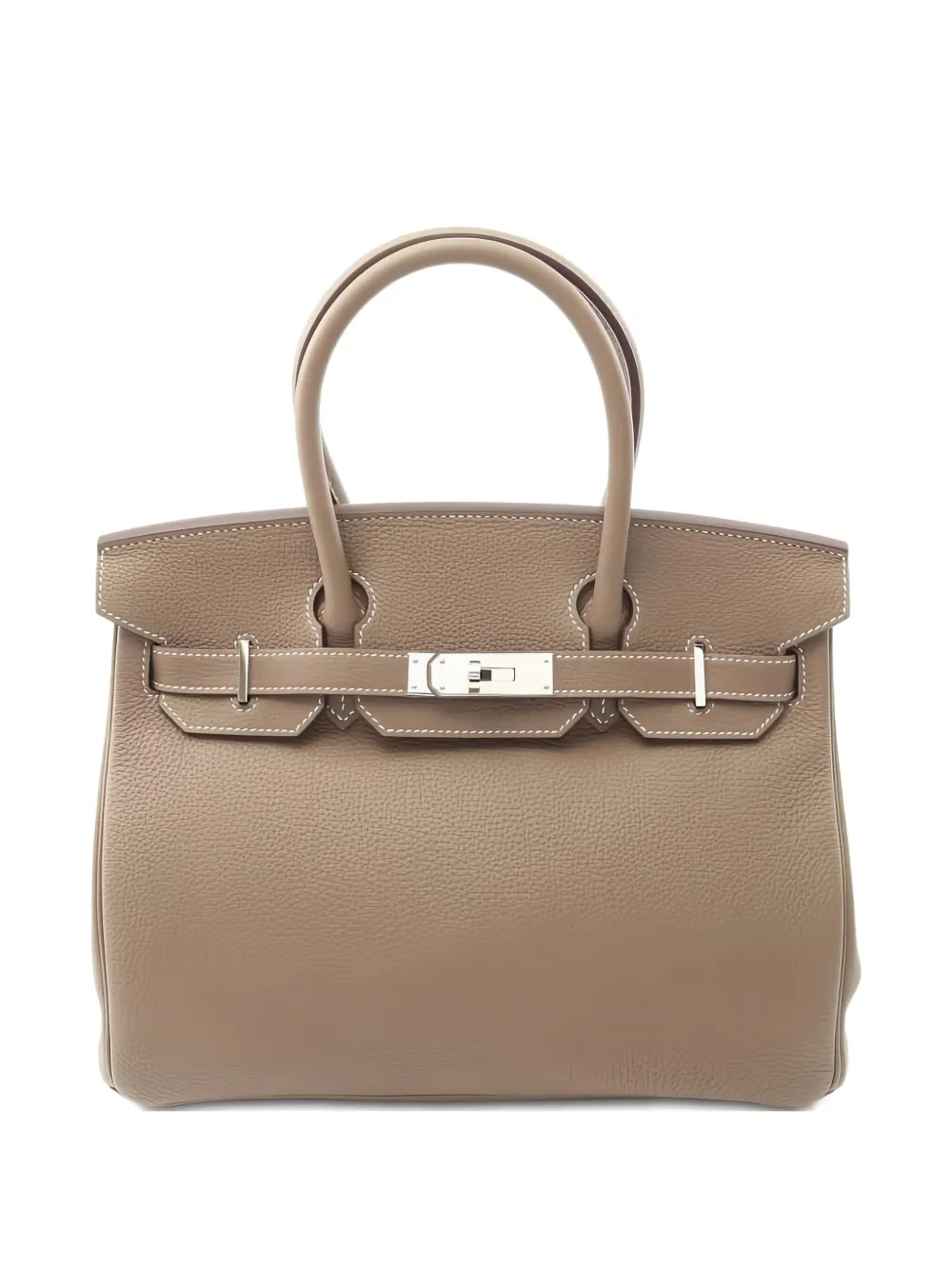 Hermès Pre-Owned 2020 Birkin 30 Togo leather handbag | Neutrals | Image 1