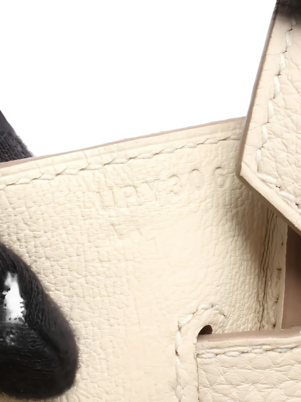 Pre-owned Hermes Birkin 30 Tote Bag In White