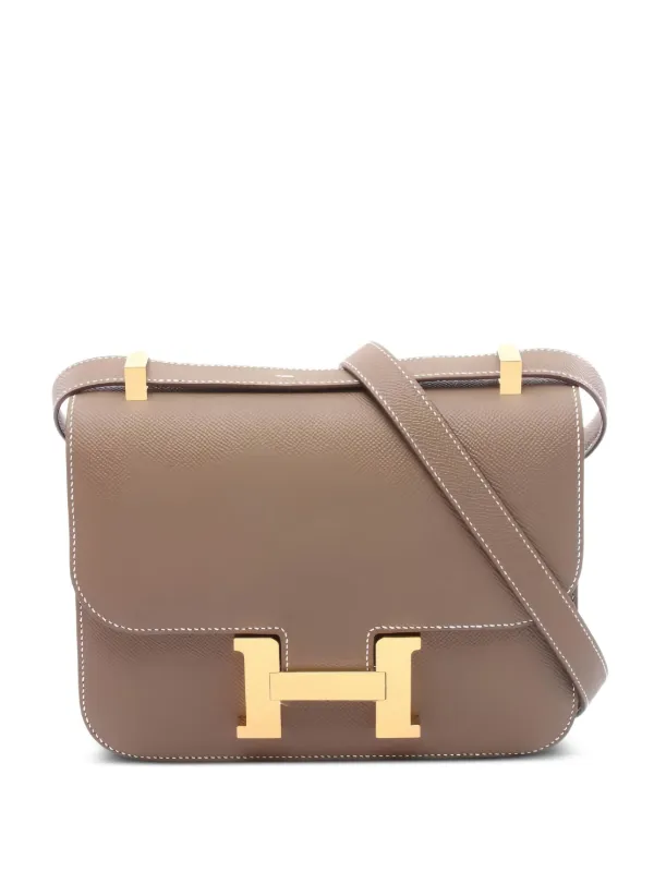 Hermès Pre-Owned Constance 24 Shoulder Bag Brown