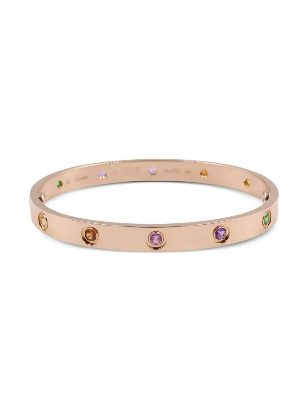 Cartier Love Breath マルチストーン ブレスレット 18Kローズゴールド - ピンク Cartier Love Breath マルチストーン ブレスレット 18Kローズゴールド - ピンク